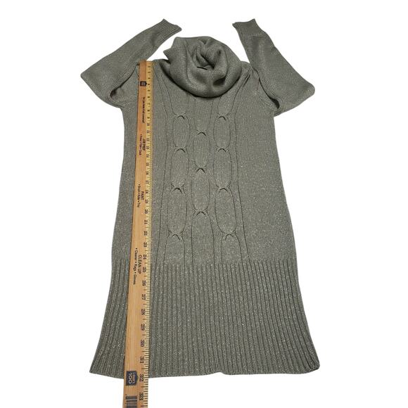 Vintage M&M Miss Milan Sage Green Sweater Tunic XS – Boutique 80s/90s Knit - Picture 6 of 10